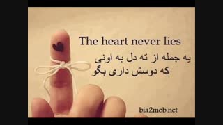 یه جمله از ته دل به اونی که دوسش داری بگو.........