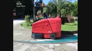 دستگاه سویپر سرنشین دار RCM-جاروی سرنشیندار محوطه ها