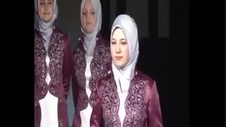 تواشیح جالب دختران برای حضرت محمد(ص)