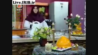 کیک اسفنجی خانم جمشیدیان