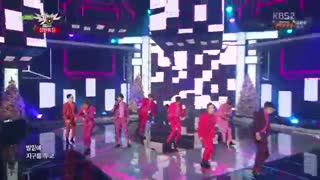 Exo - Love Me Right Live  at Music Bank - Christmas