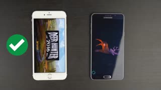 مقایسه سرعت آیفون 6 اس و گلکسی نوت 5