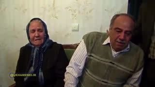 حضور رهبر انقلاب در منزل خانواده شهید آشوری