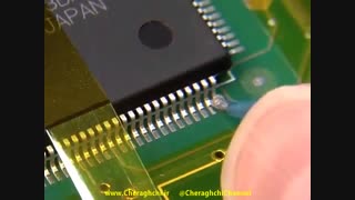 لحیم کاری قطعات الکترونیکی