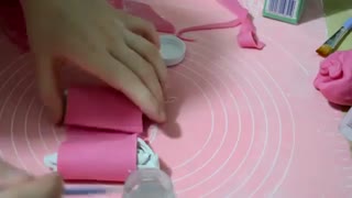 آموزش کیک لوازم آرایش