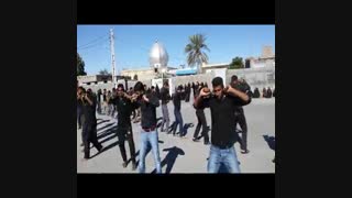 زنجیرزنی روز شهادت حضرت امام حسن مجتبی حاجی خادمی (19/ آذر /۱۳۹۴)