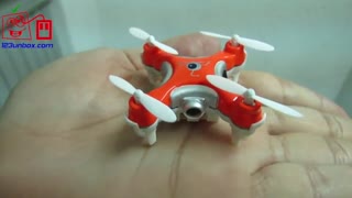 آنباکسینگ:کوچکترین کوادکوپتر دوربین دار جهان CX10c