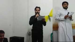 الرادود ملا صابر الخدری میلاد الرسول ص والامام الصادق ربیع 1437