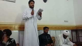 الشاعر جعفر عبدالمهدی العبادی  میلاد الرسول الاعظم ص والامام الصادق ع