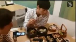 جو وون در v-app ... دیگه وقت ناهاره!!!