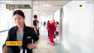 [PL SUBS] 140819 SMTOWN Concert Backstage - Suho cut (Girls' Day Cosplay) -