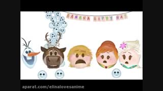 استیکری فروزن فیور   دنبالم کنید بیشتر ویدیو می زارم.