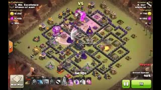 آموزش سه ستاره کردن کلش در Town 9 با استراتژی GoLaloon