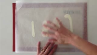 Chocolate Feather Decoration Garnish