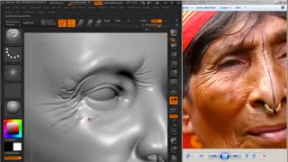 آموزش ایجاد تصویر واقعی یک زن روستایی به کمک ZBrush و 3Ds Max