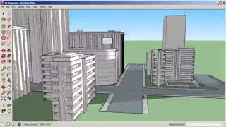 آموزش ایجاد یک محیط شهری با استفاده از رنگ امیزی سه بعدی در Sketchup وPhotoshop