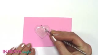 پلاک قلب با چسب حرارتی