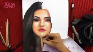 نقاشی سلنا گومز