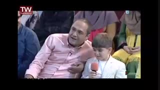 آواز خوندن پسر سالار عقیلی در خندوانه