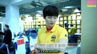 2pm-NEPA 2013 S-S CF photoshoot BTS (eng sub)