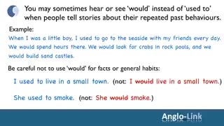 کاربرد used to در انگلیسی