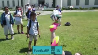 نمایش تکنیک های فوق العاده دختر جوان