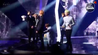 BTS in music bank