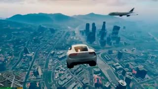 ویدئوی مد پرواز بازی GTA V