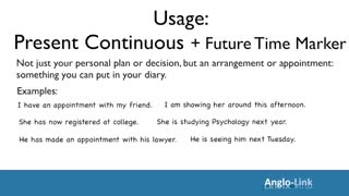 مقایسه حال استمراری و going to