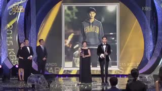 جایزه بزرگ شبکه kbs 2015 /  ;کیم سوهیون و Go Doo Shim