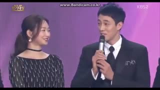 جشنواره مراسم سریال KBS 2015 (سو جی ساب و شین مینا)