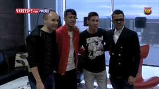 ورود بازیکنان بارسا به زوریخ