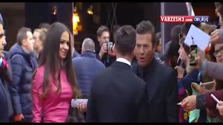 ورود مسی /نیمار و رونالدو به مراسم گالا /روی فرش قرمز/