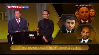 لوئیس انریکه بهترین مربی سال 2015