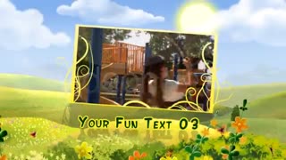 پروژه آماده افترافکت – معرفی ویدئو و تصاویر خود در پیش زمینه ی فصل بهار