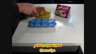 دسر به شکل نیمرو