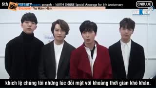 پیام cnblue به مناسبت 6 سالگیشون ❤