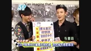 Tao & LuHan funny moment in a Taïwanese game show. [EXO-M] -