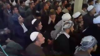 مراسم مولودی و اجازه نامه باغ شیخ عثمان