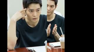 جو وون در طول فیلمنامه خوانی سریال یونگ پال چیکار میکرده ؟؟