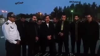 آواز شهرام ناظری بر مزار پرویز مشکاتیان