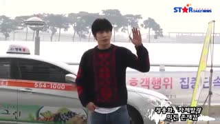 یونگ هوا در فرودگاه Incheon به سمت ایتالیا،میلان