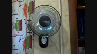 Thermometer  Scrolling Text in Fan Wheel