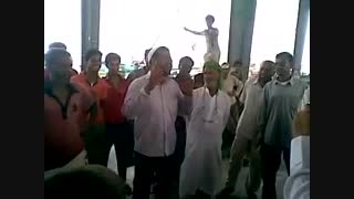 خالو کریم در بندرکلاهی-اسکله کلاهی