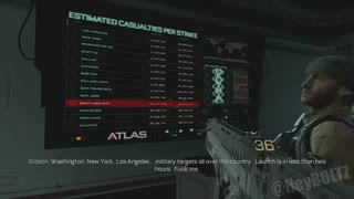 مرحله 14 بازی call of duty AW (اسیرمون کرده بودن کثافتا)