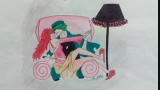 نقاشی انیمه ای عاشقانه من از انیمه ساخته نشده happy tree friends کاریکاتور های flippy & flaky