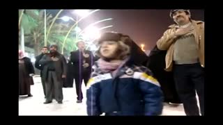 مداحی زیبا از پسر بچه ای در کربلا
