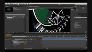 آموزش ایجاد مدل سه بعدی از طرح دو بعدی یک لوگو به کمک نرم افزار افترافکت