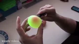 آزمایش های جالب با تخم مرغ