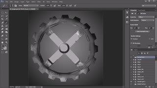 آموزش ساخت بافت برای اسلحه و رنگ آمیزی آن در فتوشاپ (Texturing Low Polygon Weapons in Photoshop)